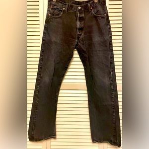 Levi 501 black 36 x 34